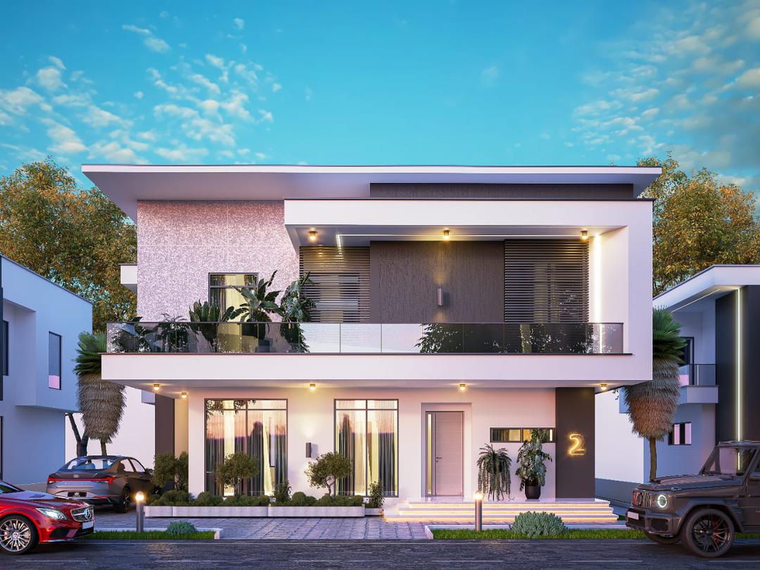 Prototype for 5 bedroom fully detached duplex + BQ (400 sqms)